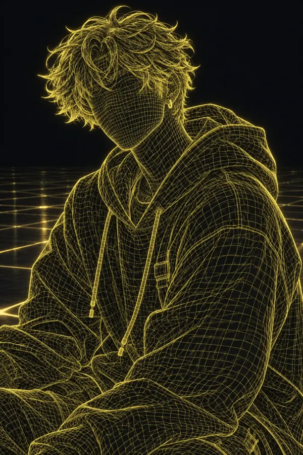 Hidden silhouette of Trainee 03, signature color Lemon