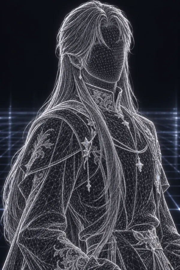 Hidden silhouette of Trainee 04, signature color Silver